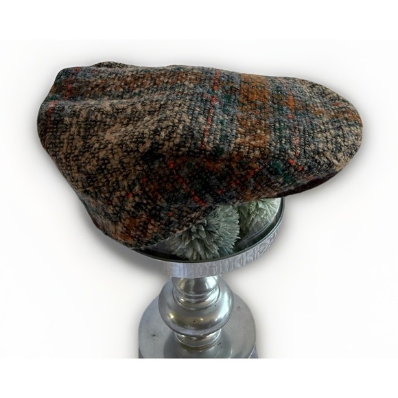 Scala Murphy Newspaper Tweed Hat Size Large - Picture 1 of 9